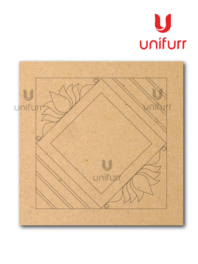 Square Lipan Pre-marked MDF