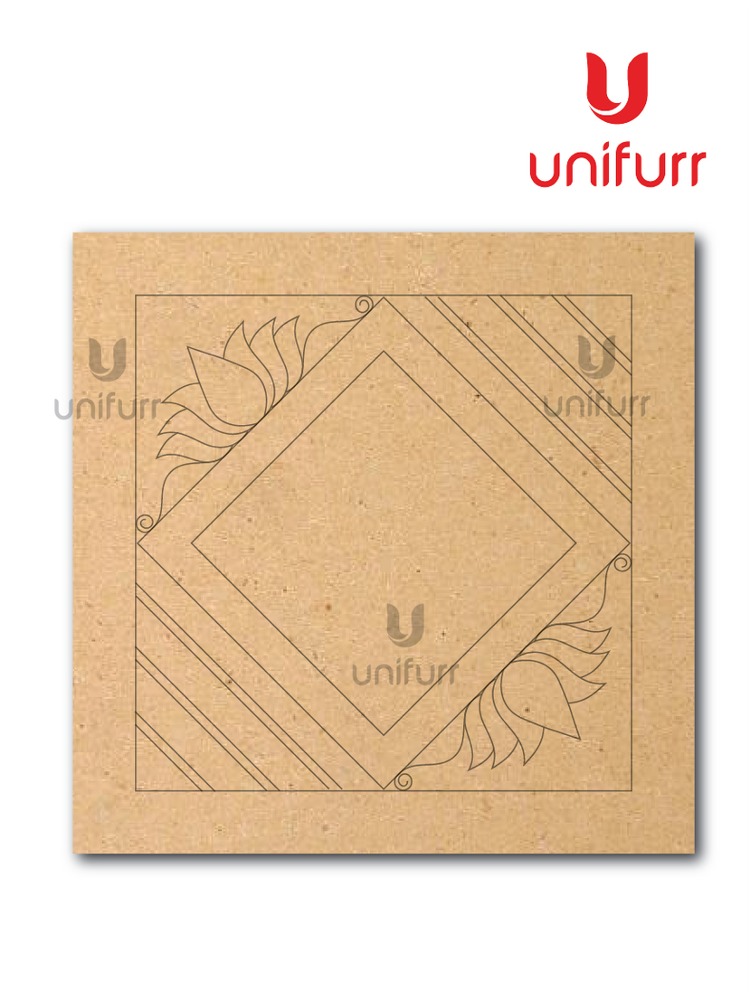 Square Lipan Pre-marked MDF