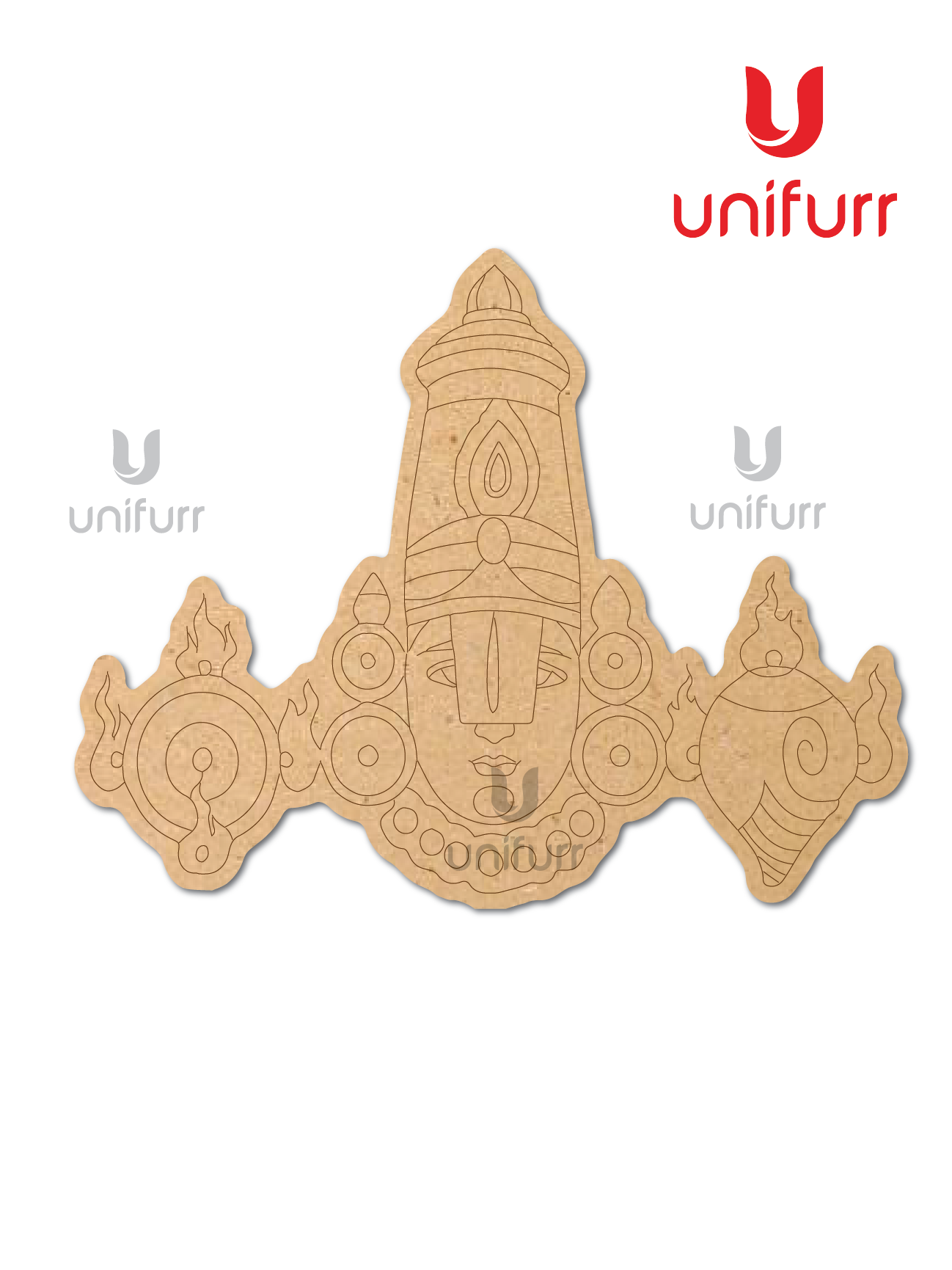 Balalji MDF Premarked Cutout