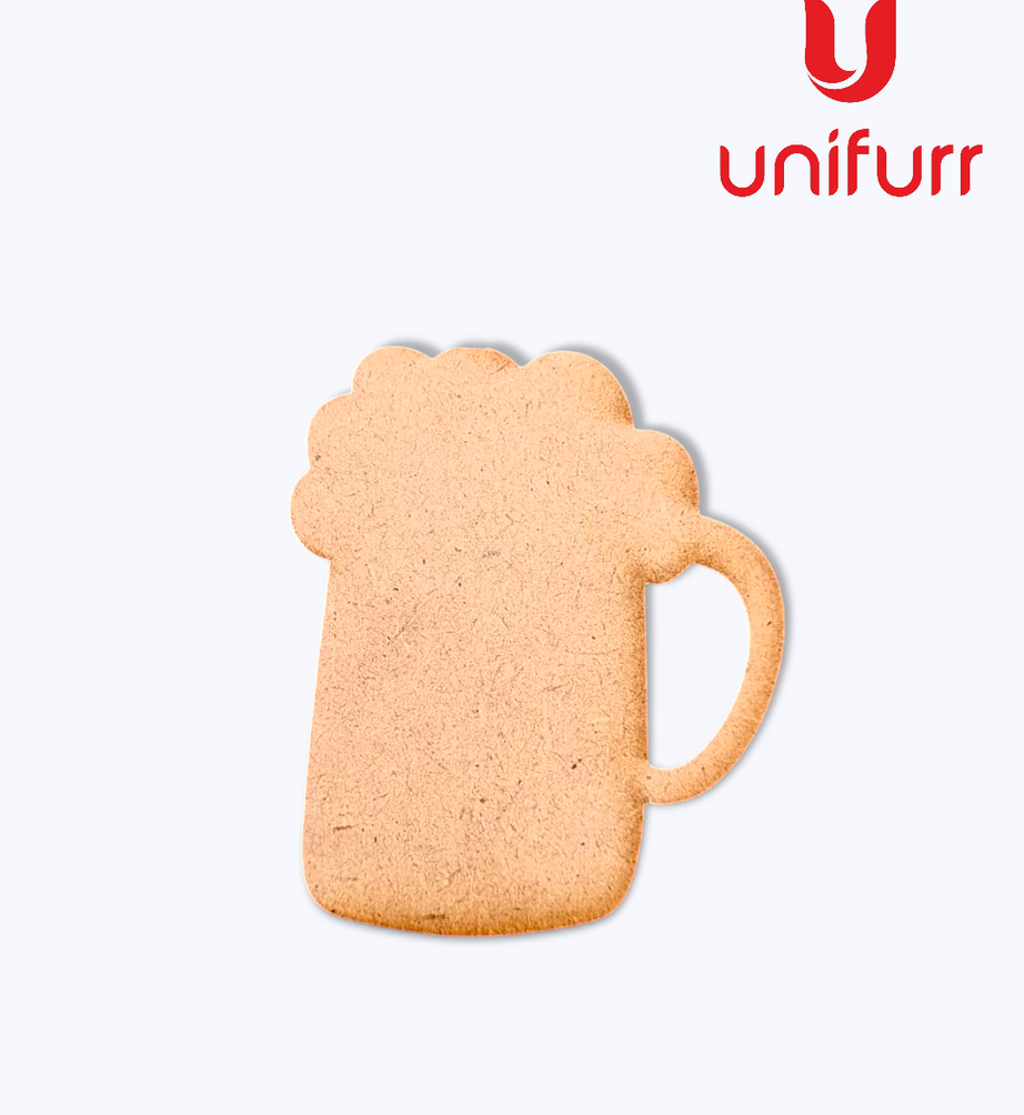 Beer Mug - Pre-marked MDF Cutout