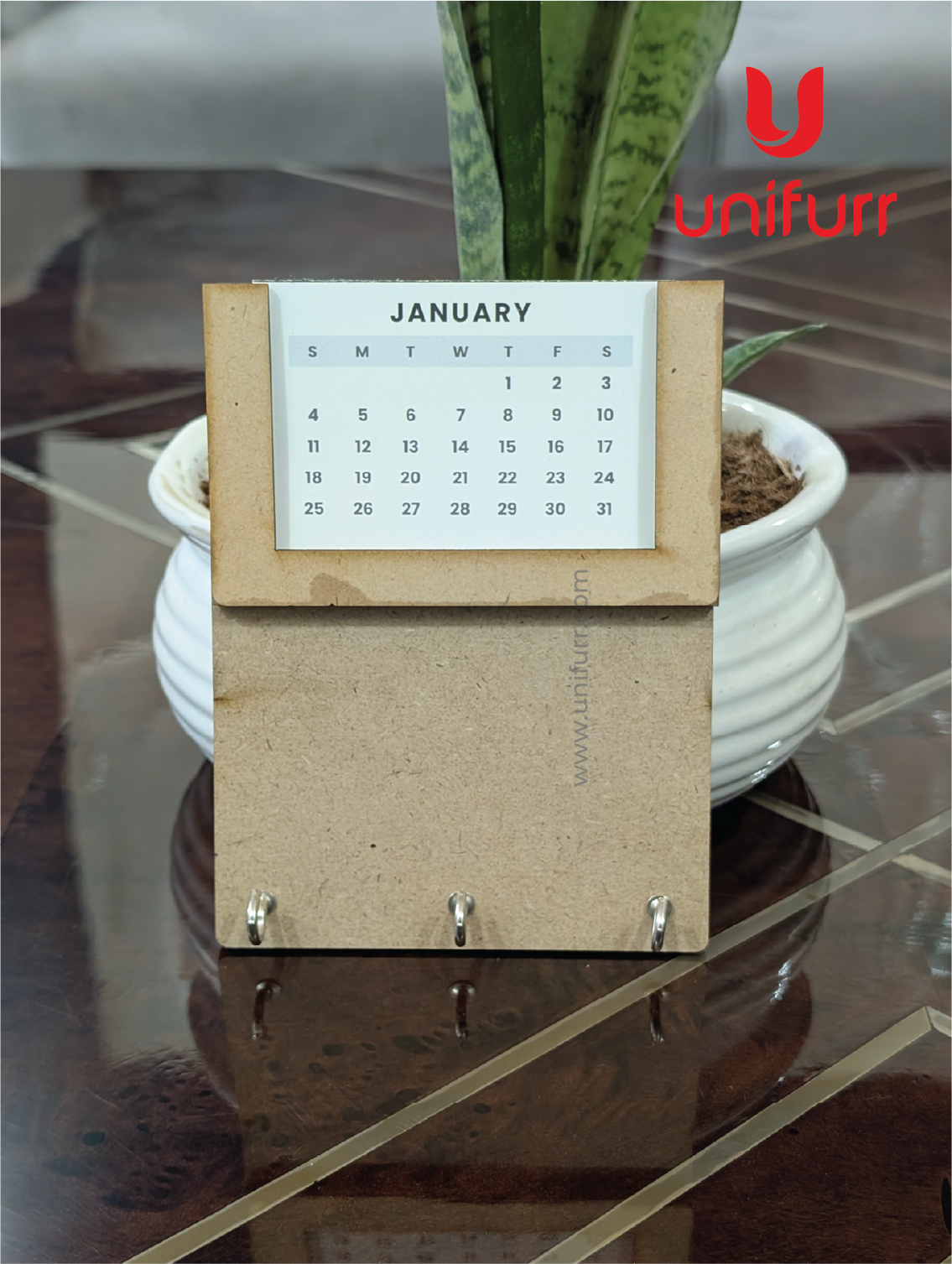 Calender Blank  MDF Keyholder