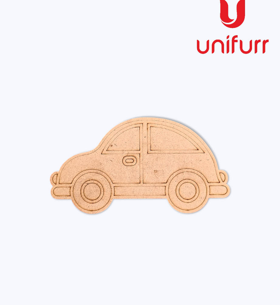 Car - Pre-marked MDF Cutout