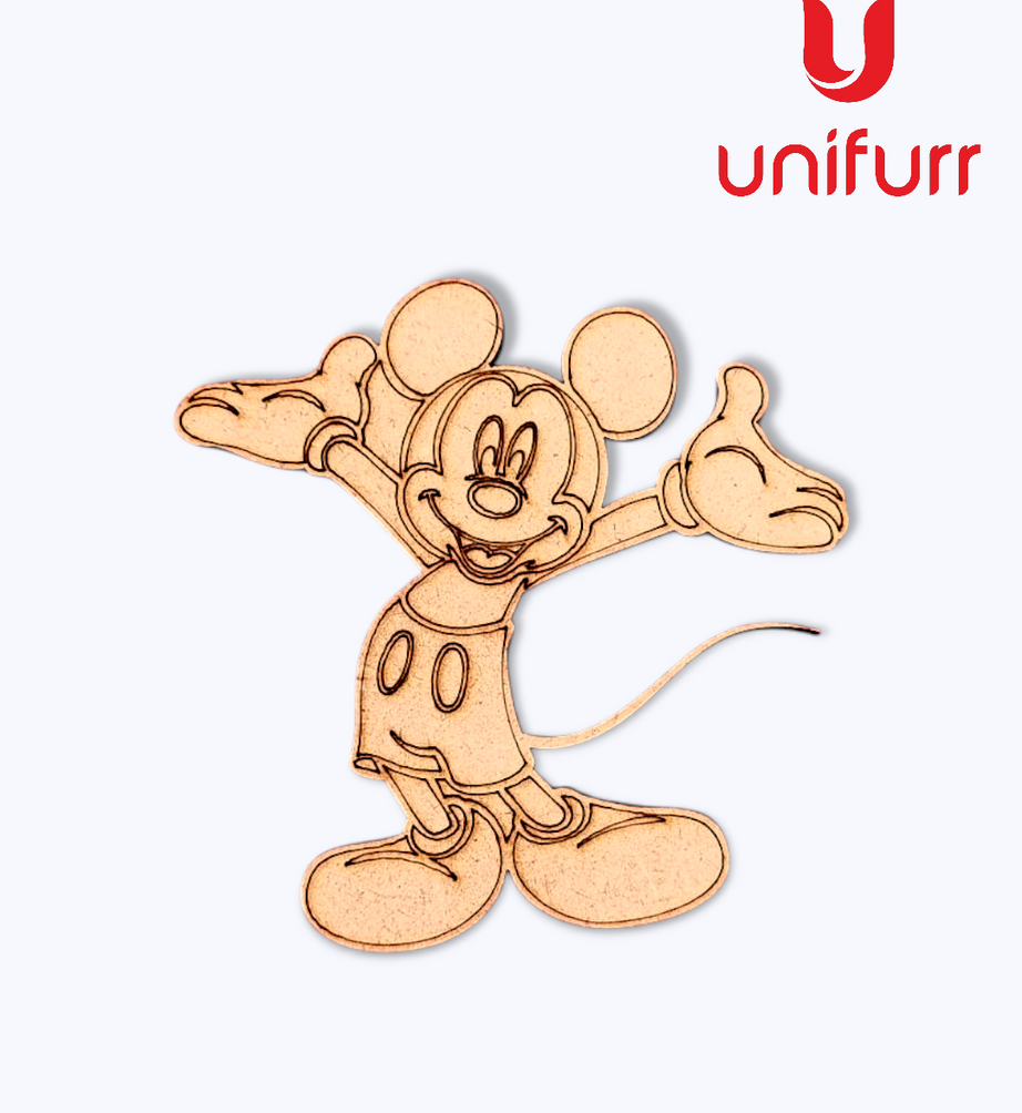 Cartoon 1  - Pre-marked MDF Cutout