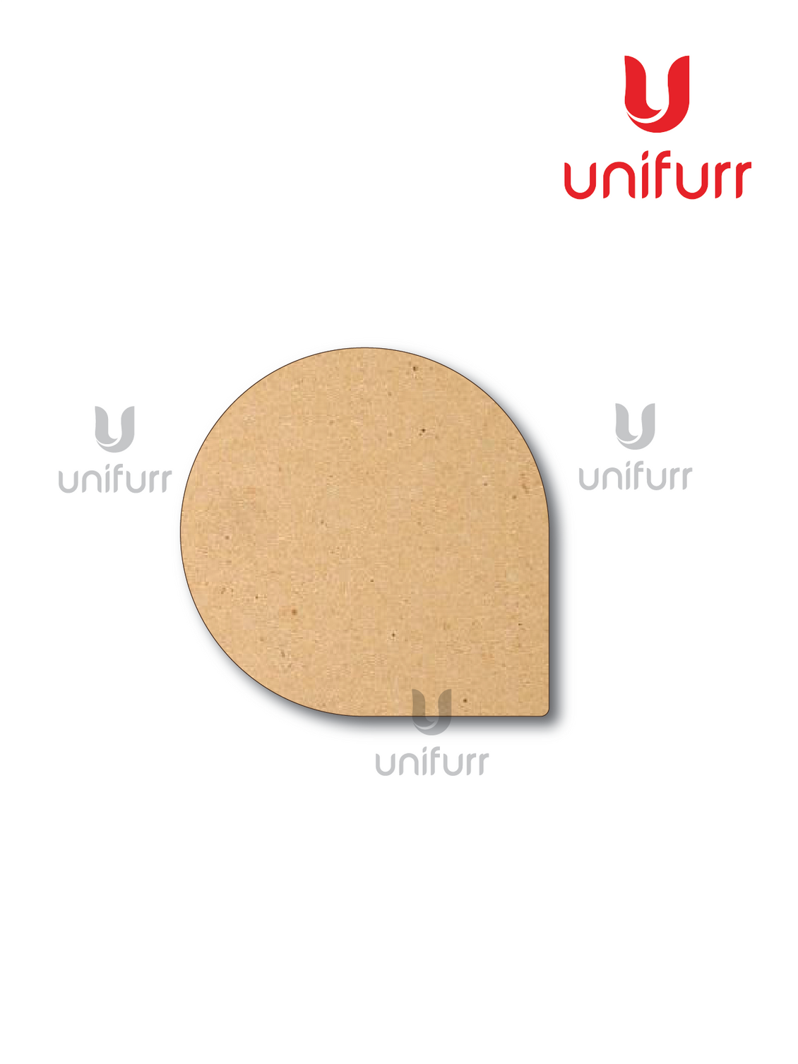 Drop Blank MDF Coaster