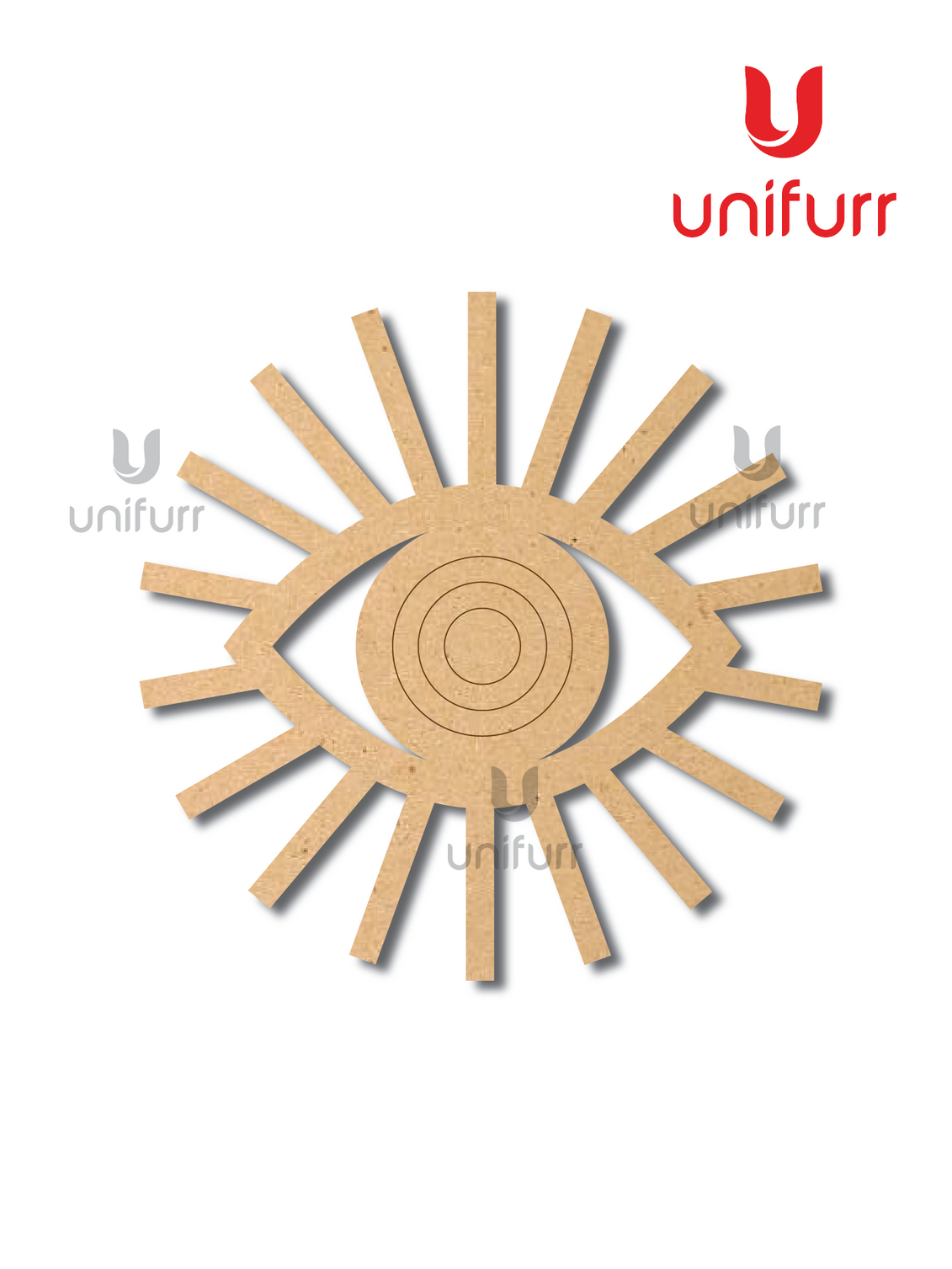 Evil Eye 1 -Lipan Pre-marked MDF