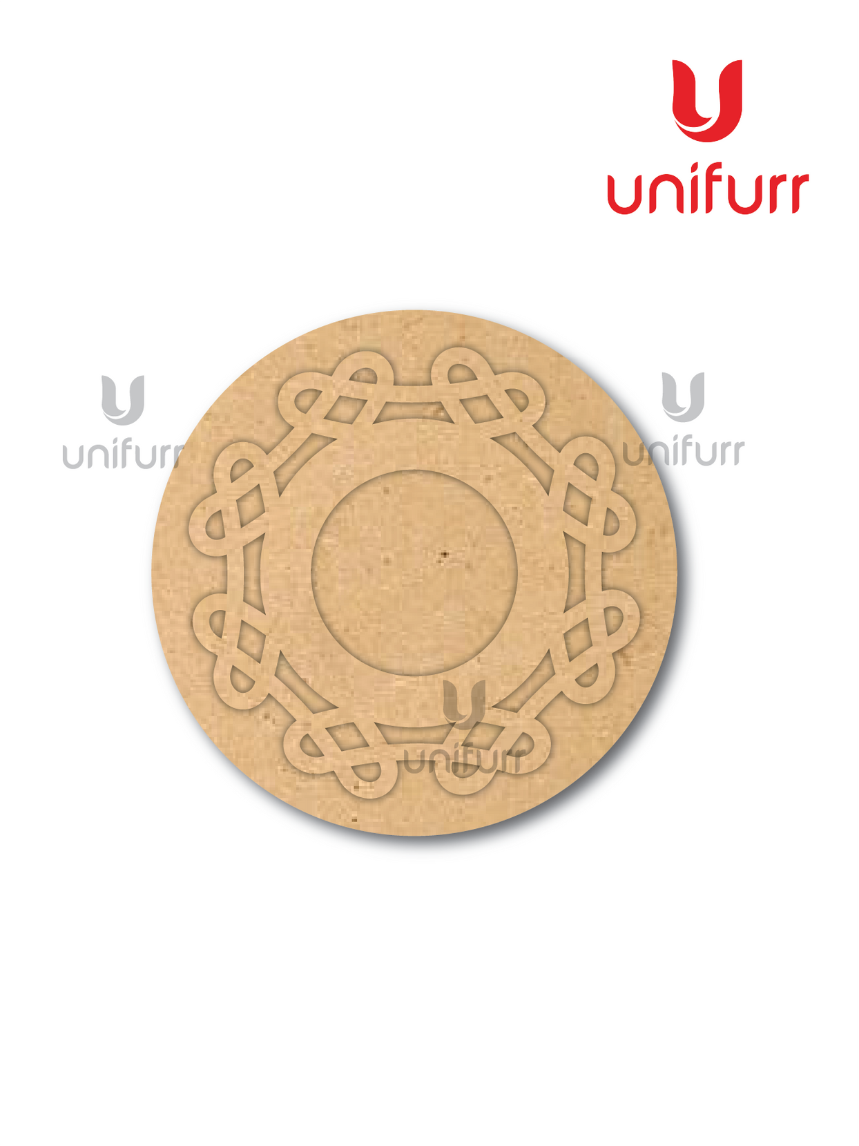 Floral 2- Mdf Tea Light Candle Holder