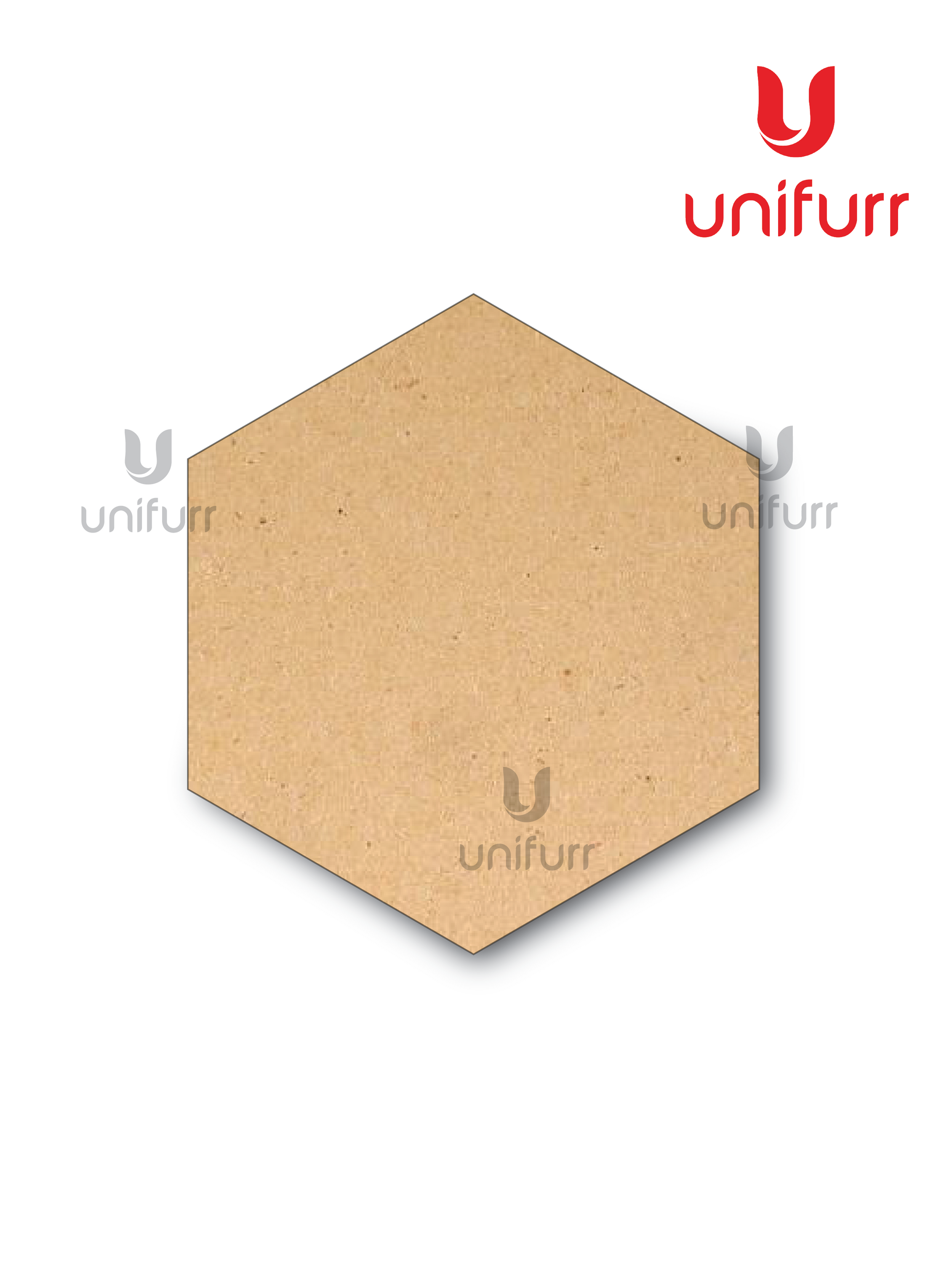 Hexagon MDF Cutout