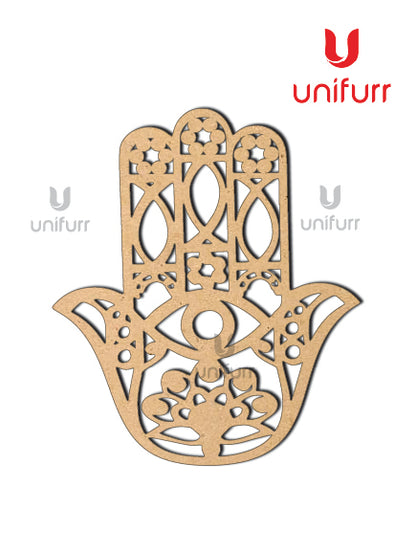 Hamsa Hand- MDF Cutout 4mm