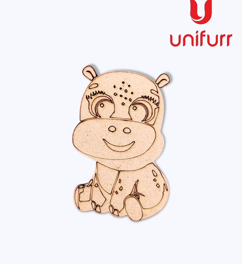 Hippo - Pre-marked MDF Cutout