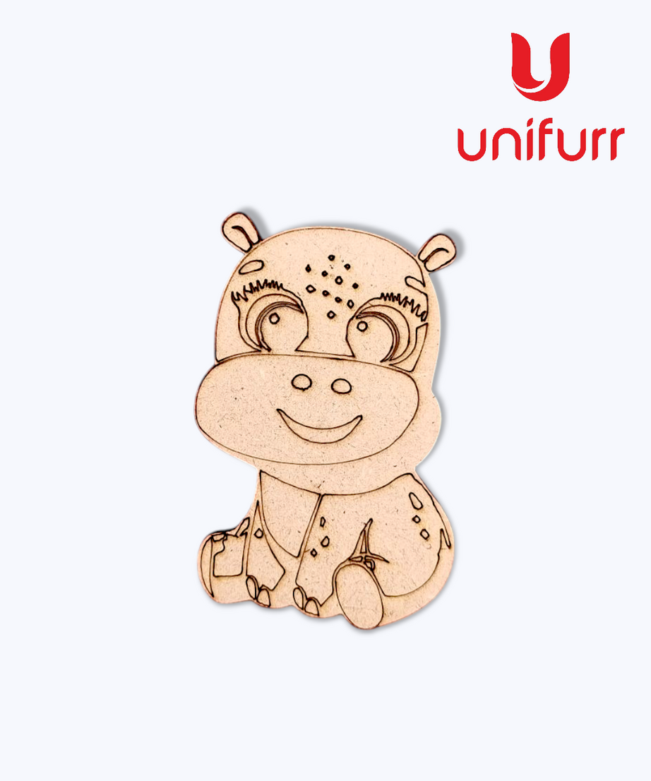 Hippo - Pre-marked MDF Cutout