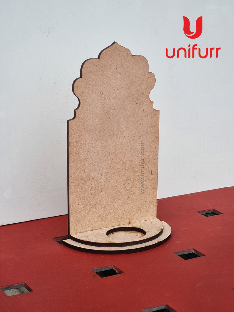 Jharokha MDF Tealight Candle Holder Stand