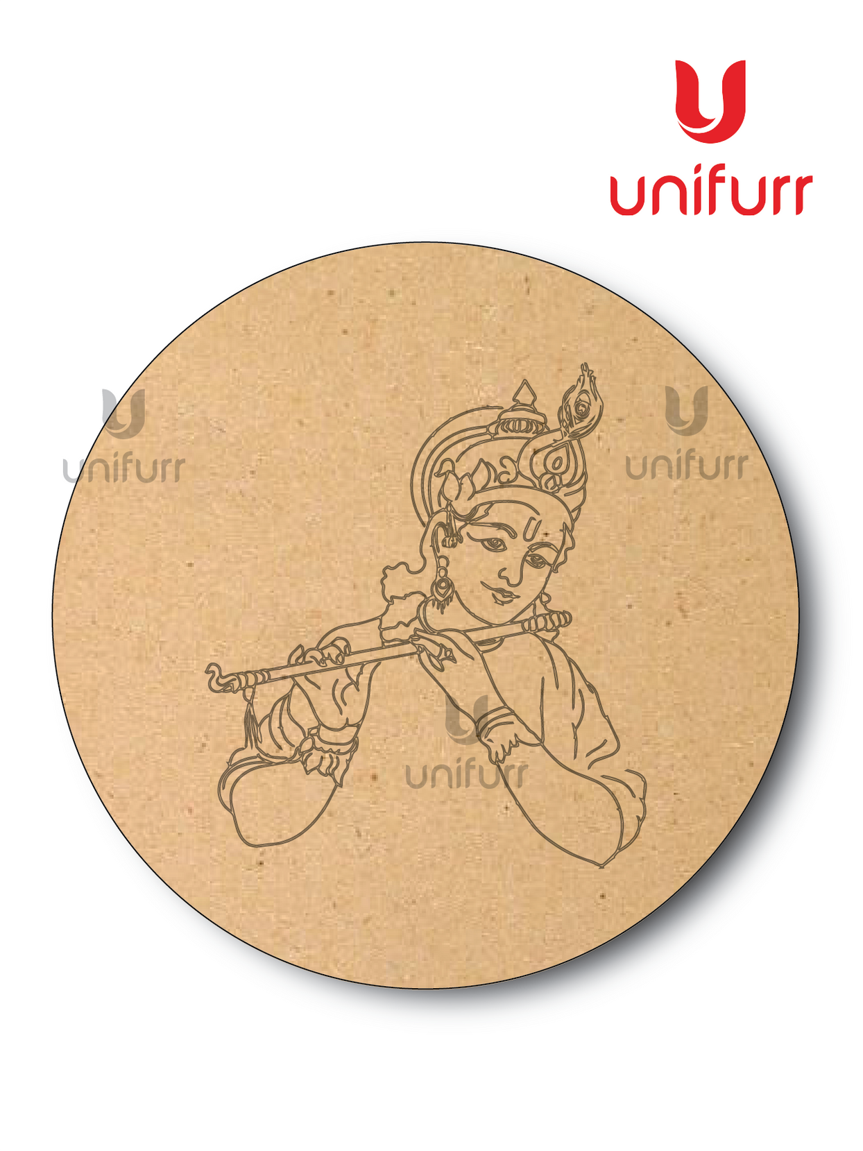 Krishna Design 2 - Pre-marked MDF