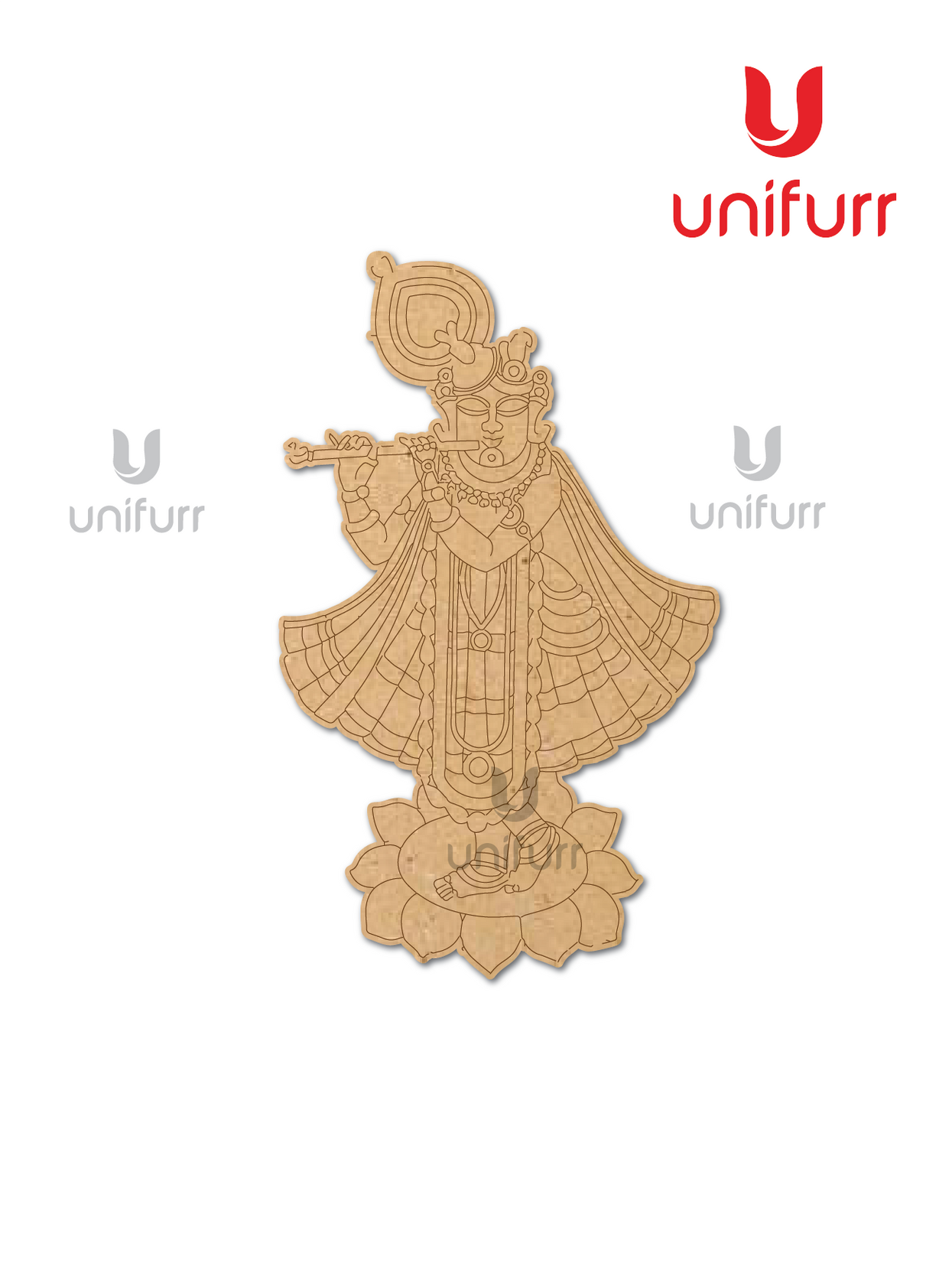 Krishna MDF Premarked Cutout
