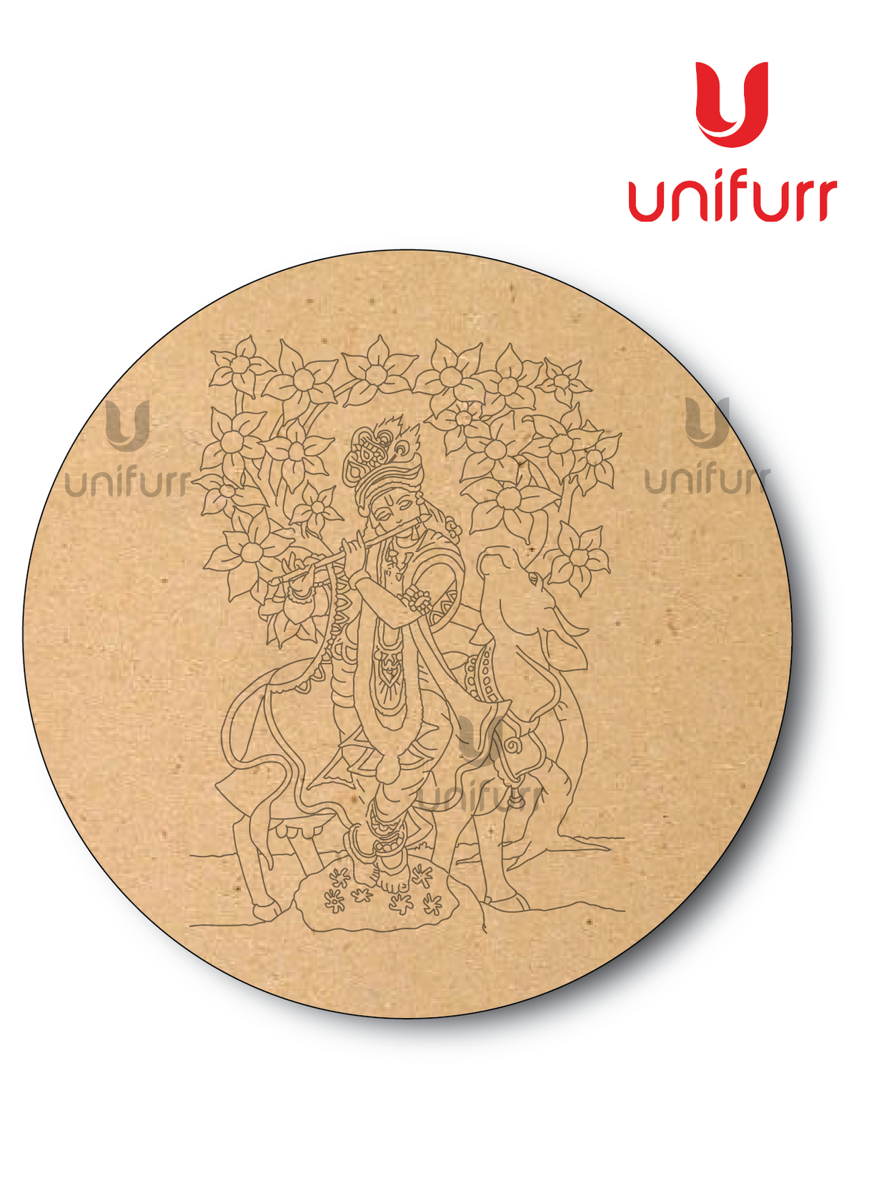 Krishna Design 3 - Pre-marked MDF