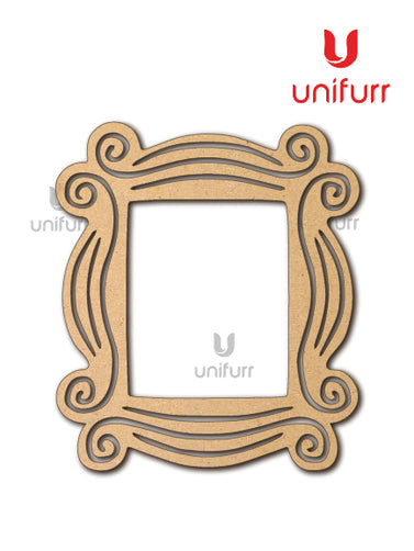 Friends Frame MDF Cutout