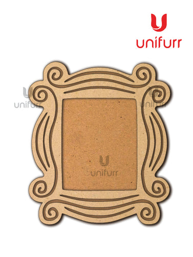 Friends Frame MDF Cutout
