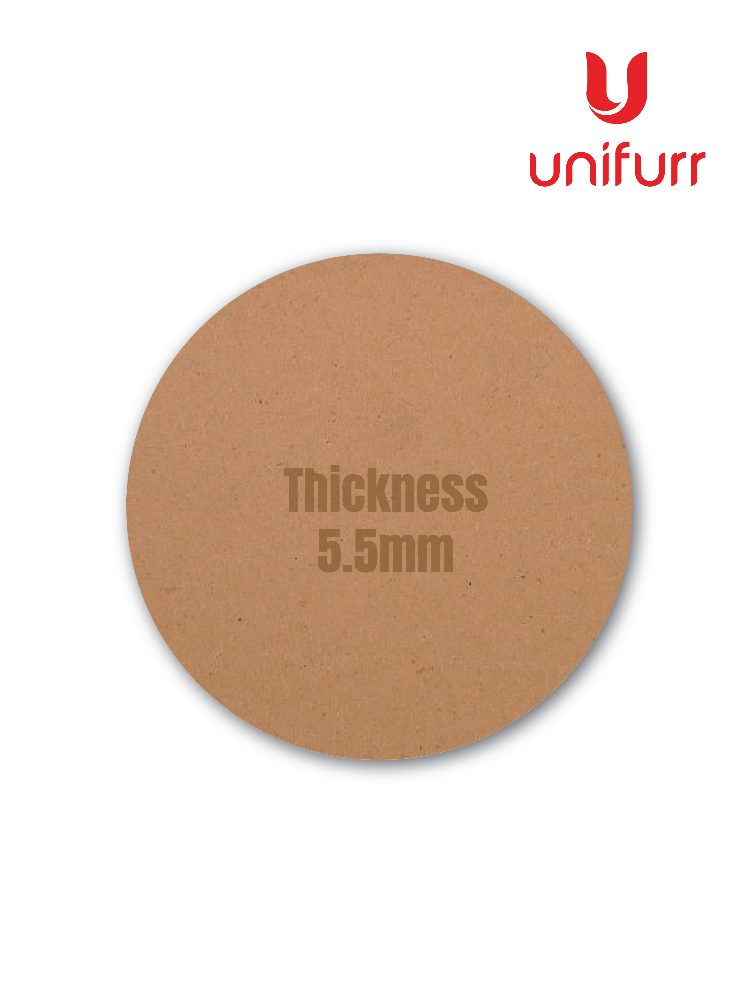 MDF Round Base Bundle - 5.5mm