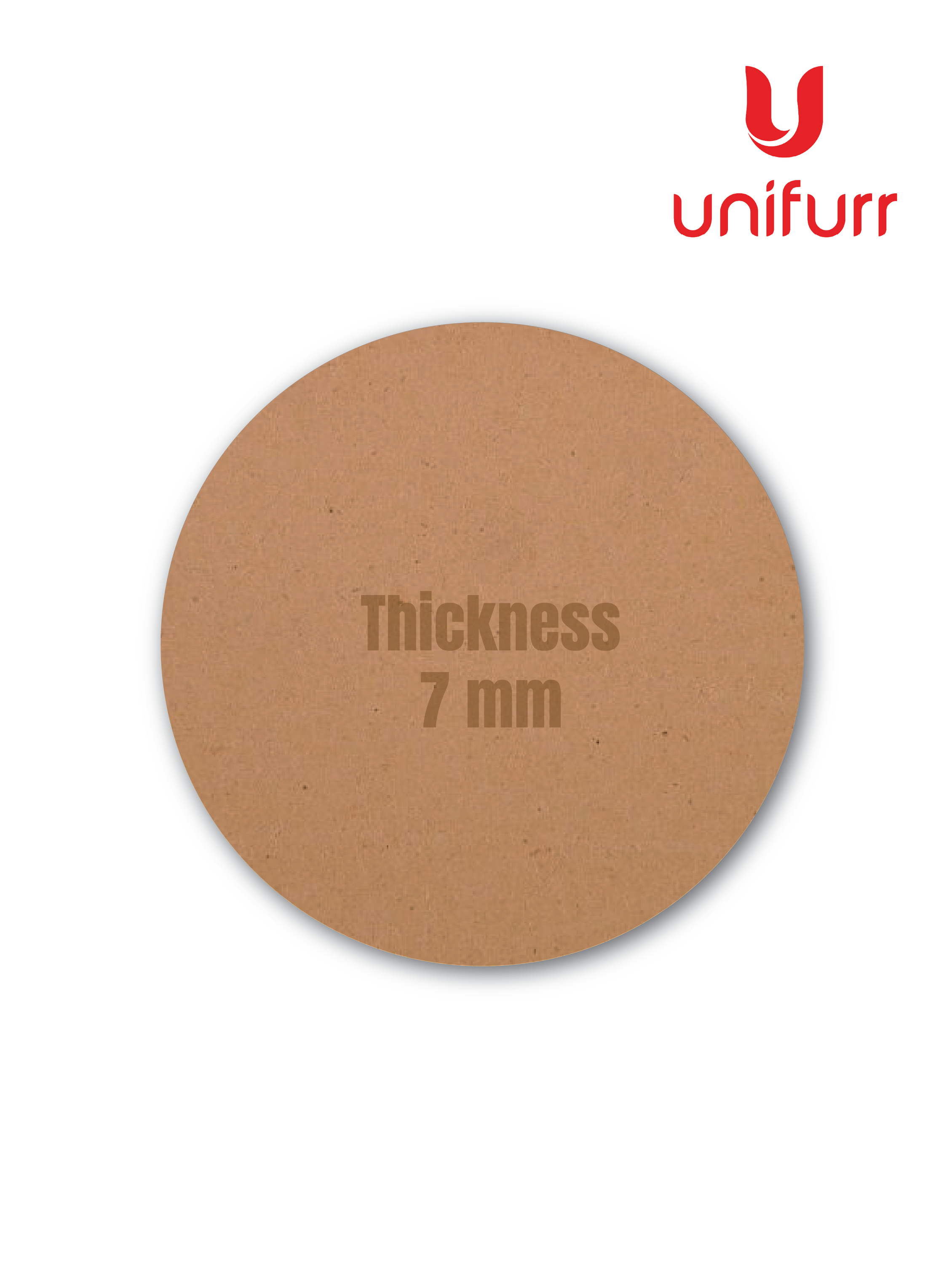 MDF Round Base Bundle - 7mm