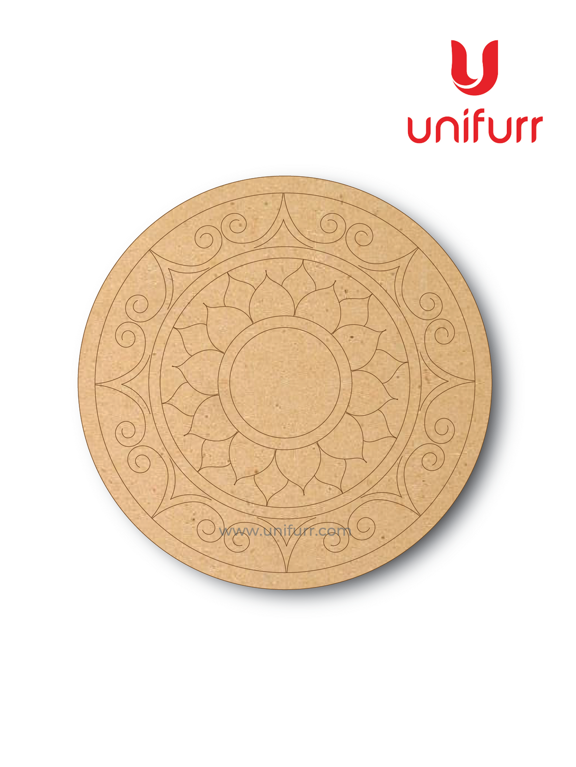 Mandala D15 -Lipan Pre-marked MDF
