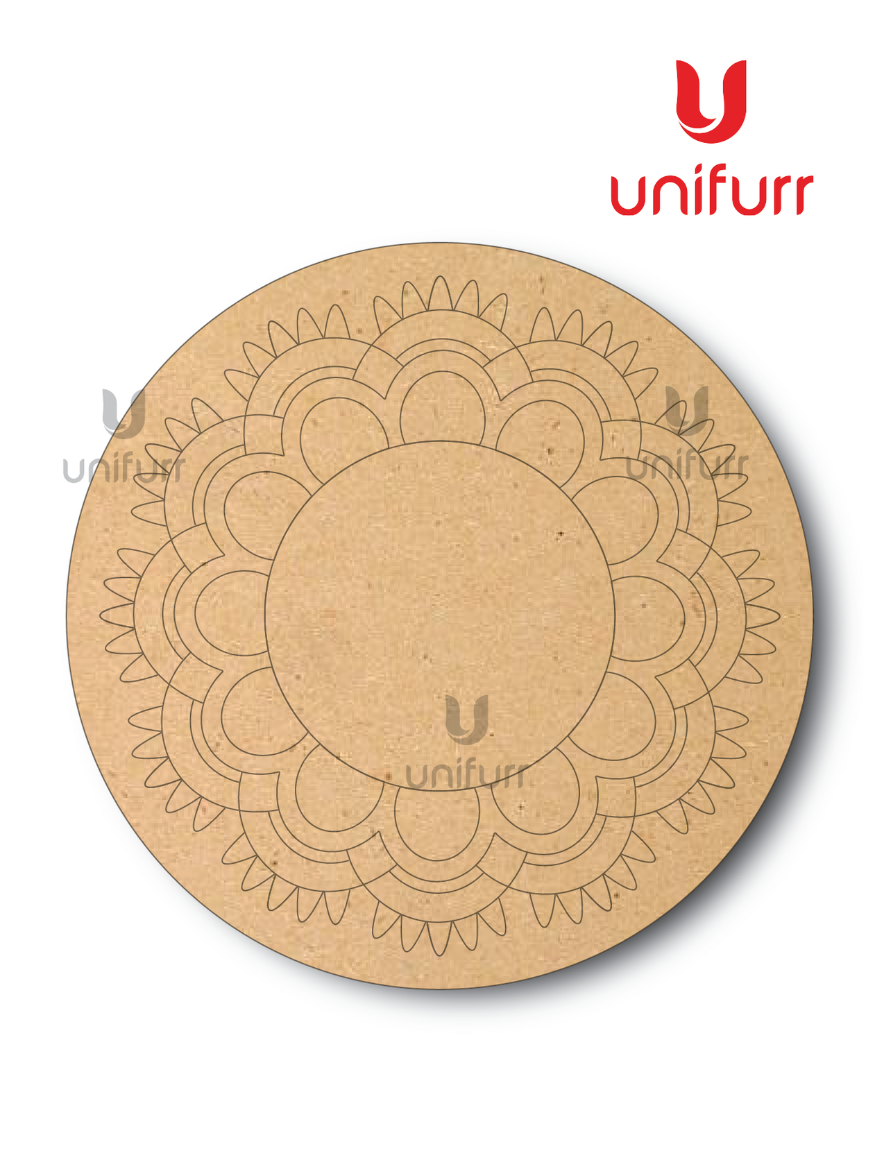 Mandala 2- Pre-marked MDF