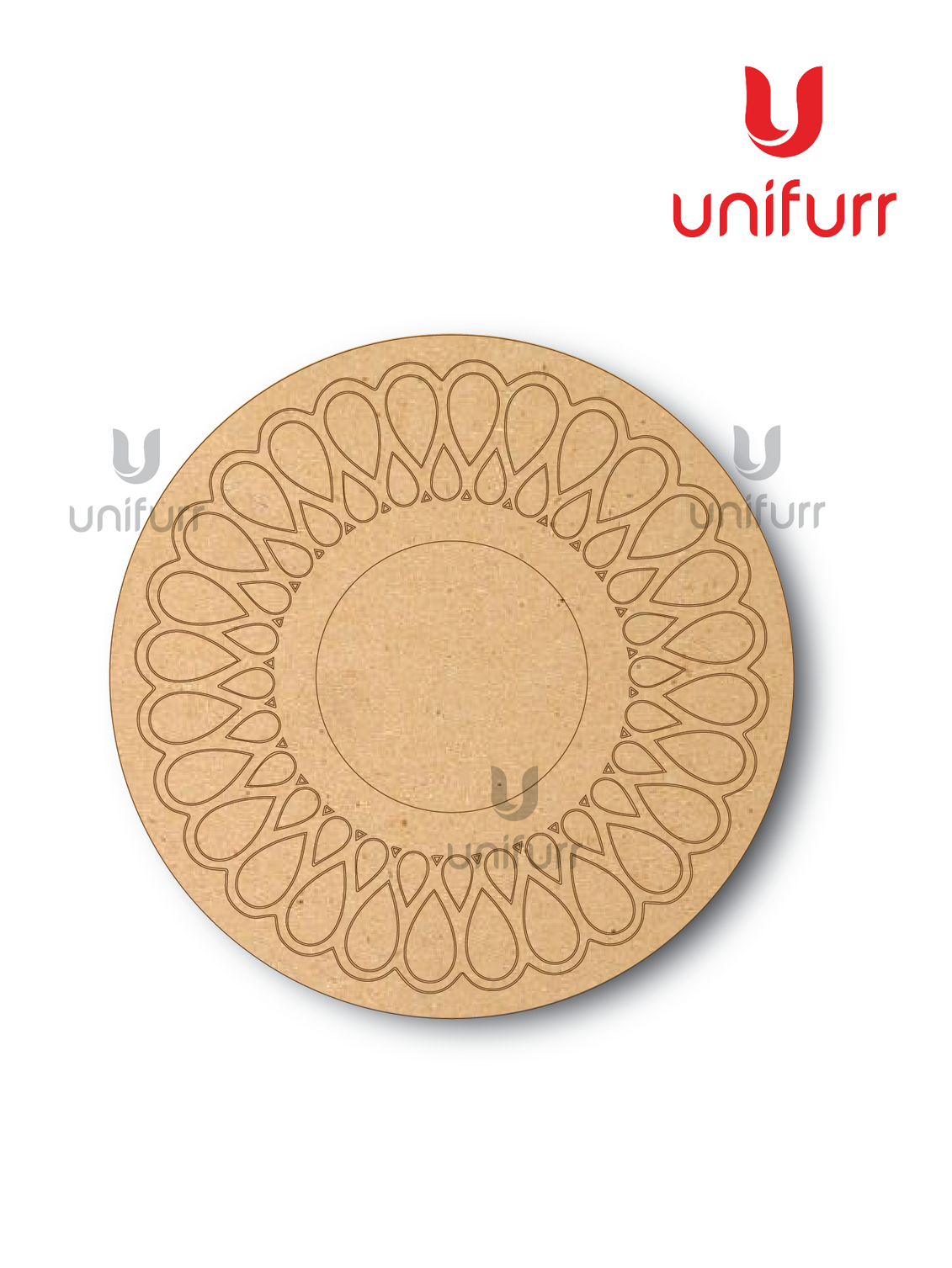 Mandala Flower 14  -Lipan Pre-marked MDF