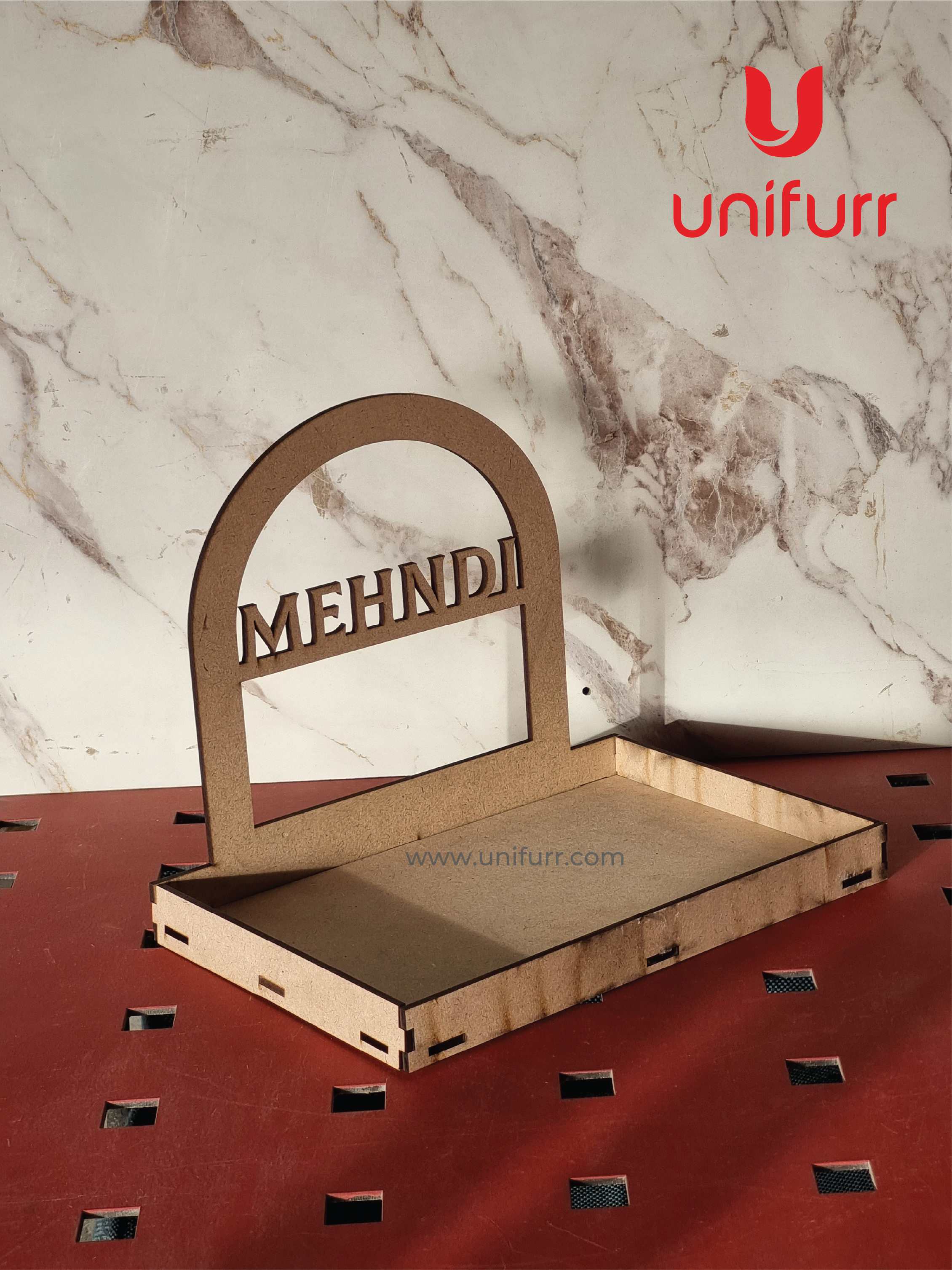 Mehndi - DIY MDF Tray