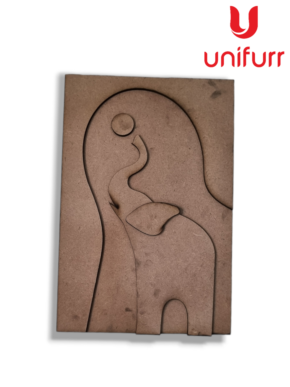 Elephant Modern Wall Art MDF