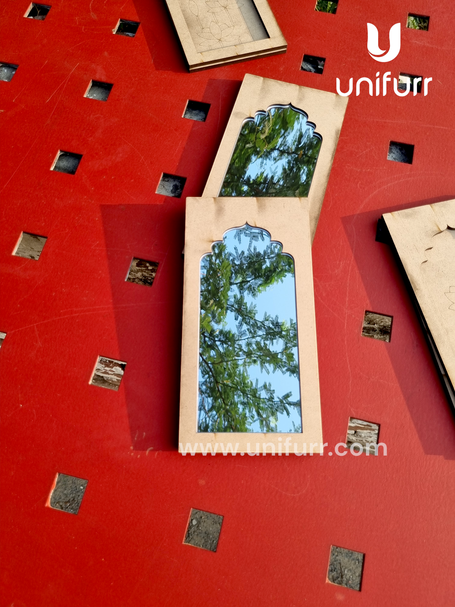 Long Jharokha MDF Cutout