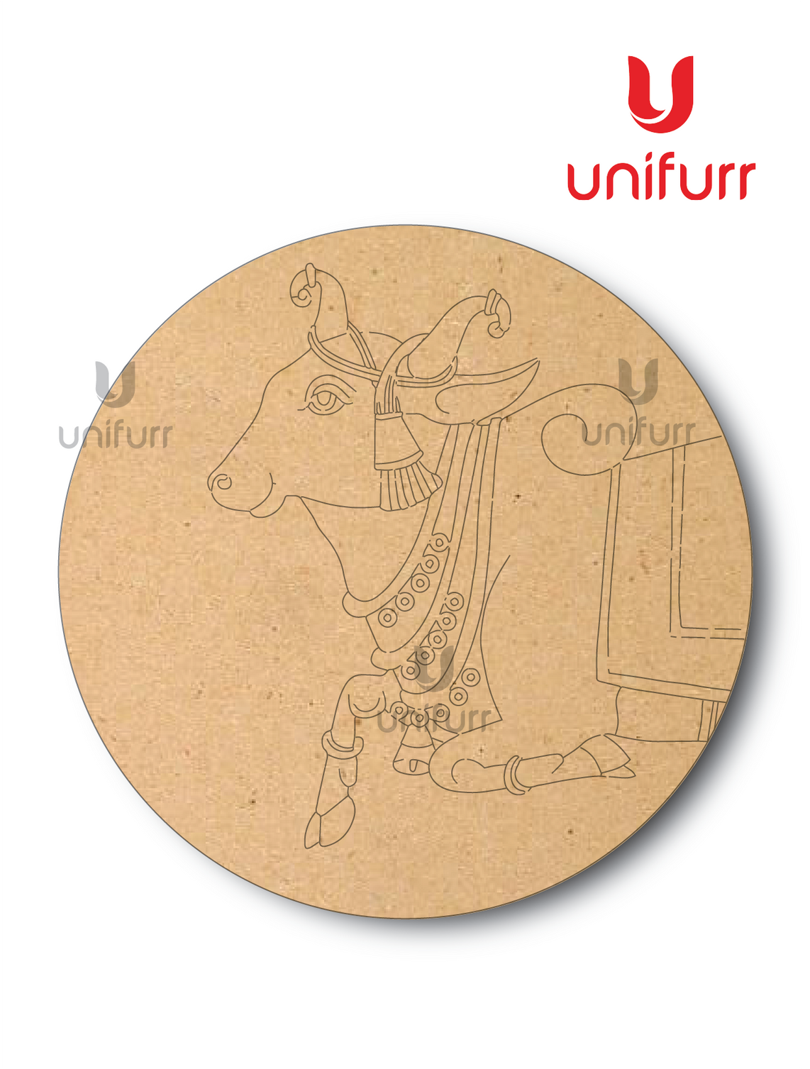 Pichwai Cow - Pre-marked MDF