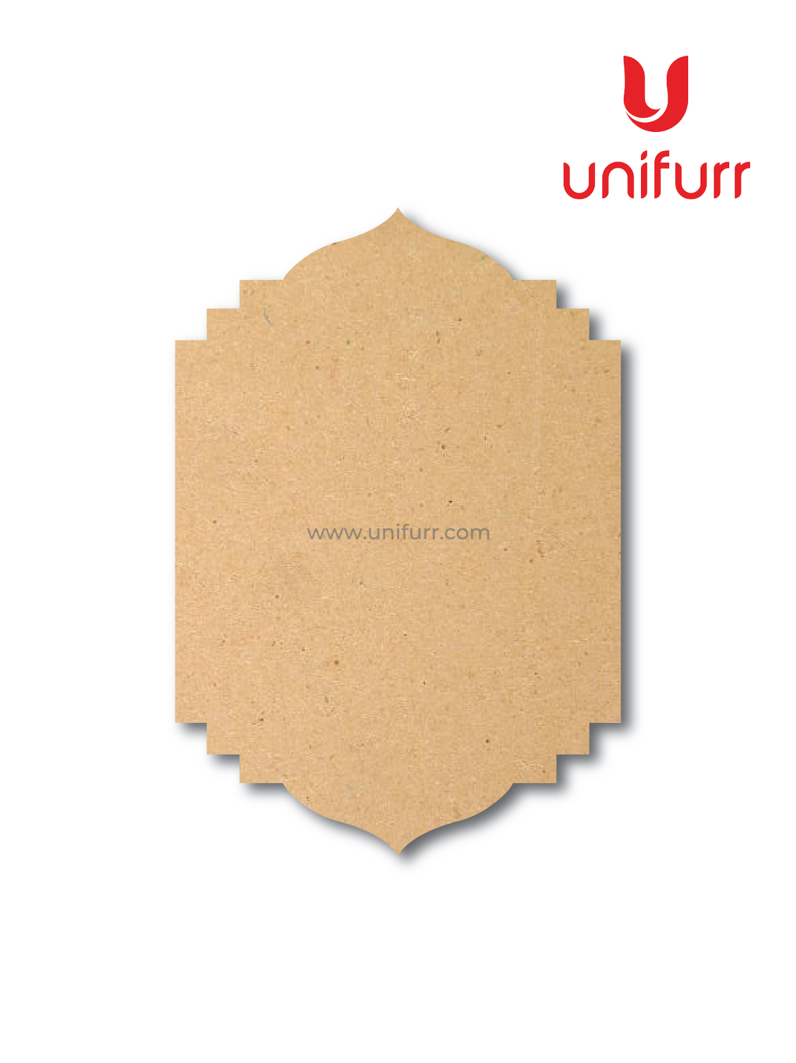 Plank D4 - Plain MDF Cutout 4mm