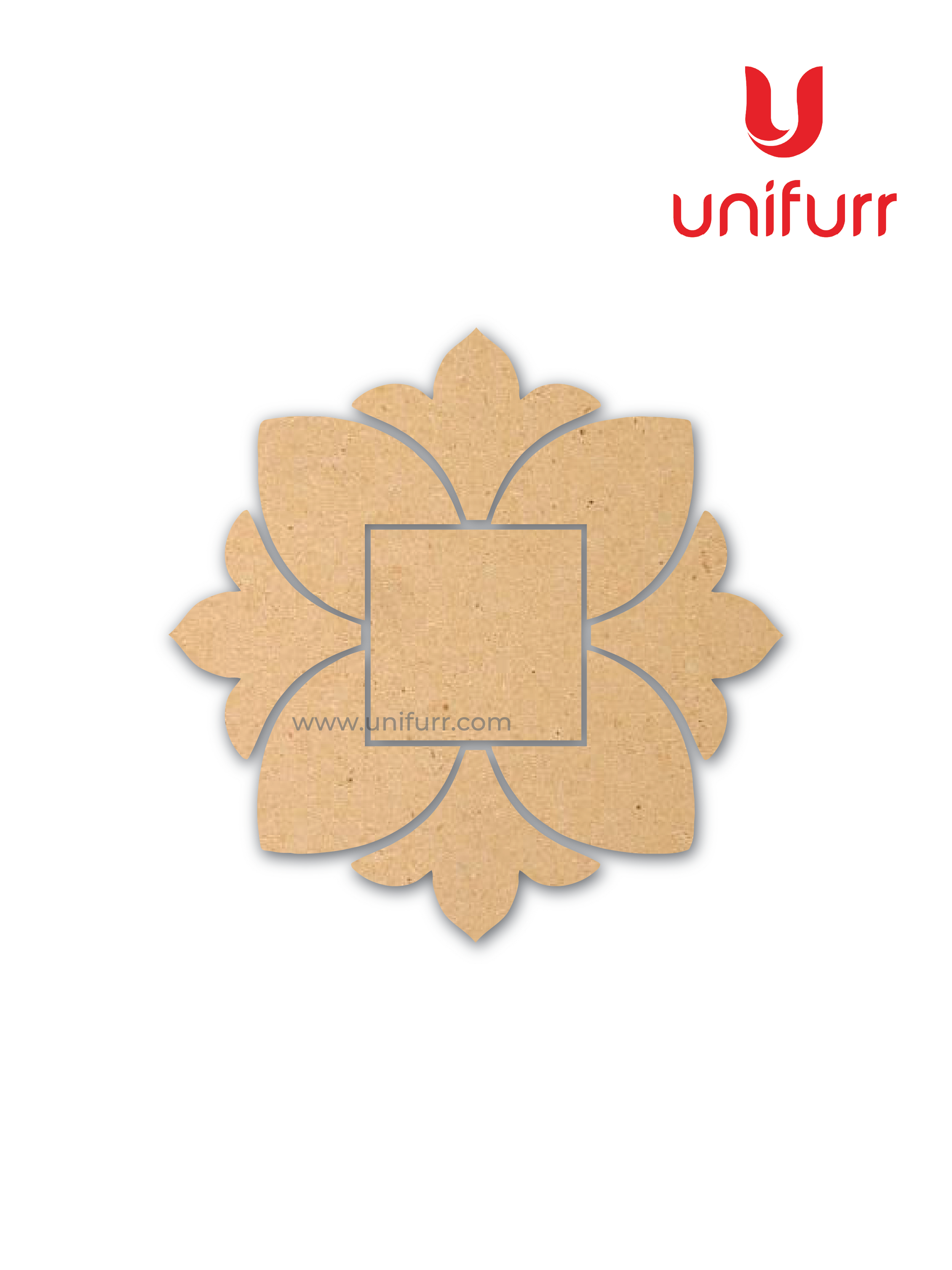 Rangoli Design -5 MDF Cutout