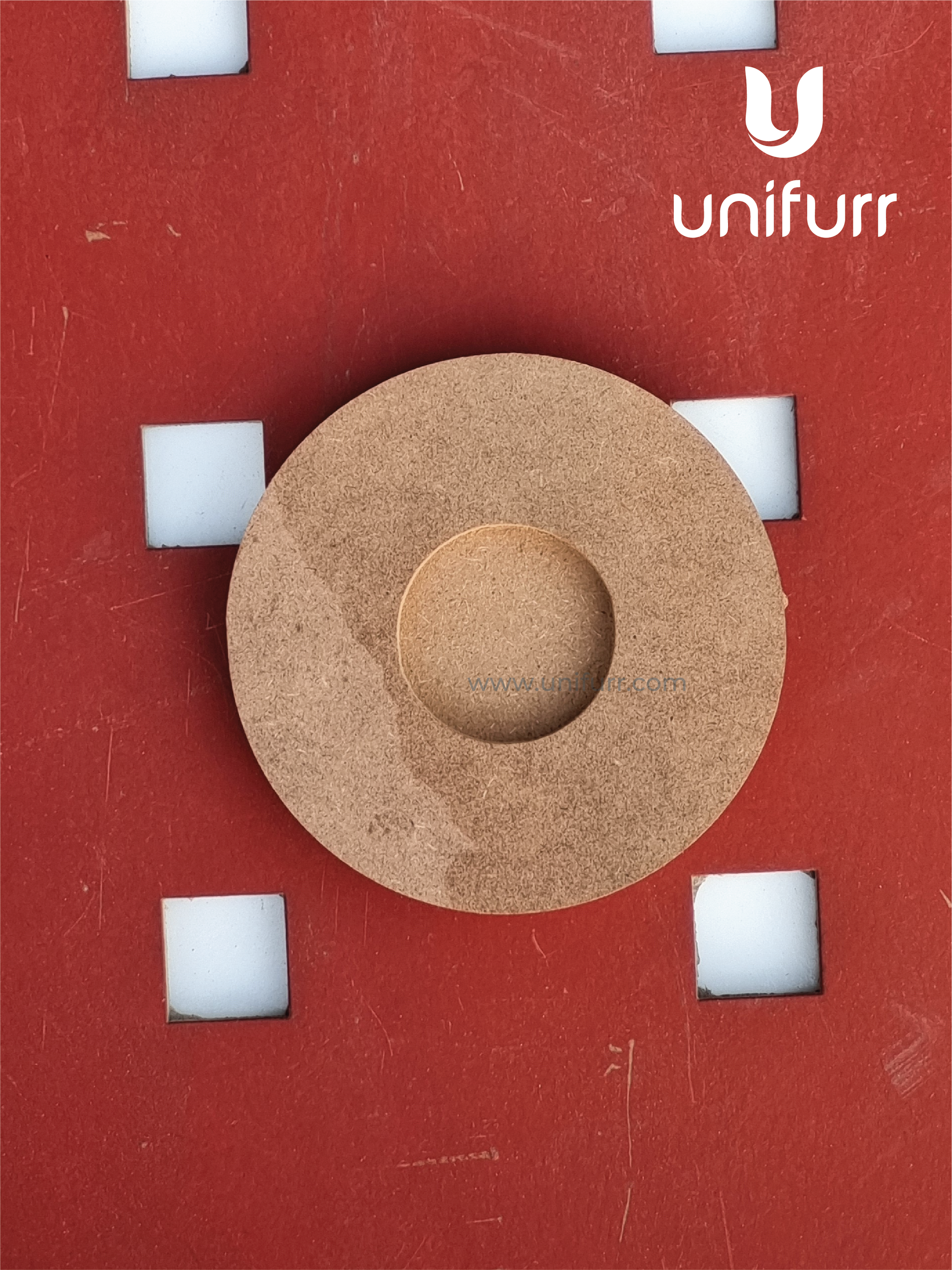 Round 1- 12mm Mdf Tea Light Holder