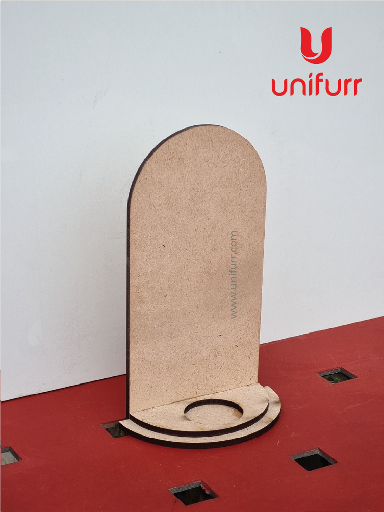 Round MDF Tealight Candle Holder Stand