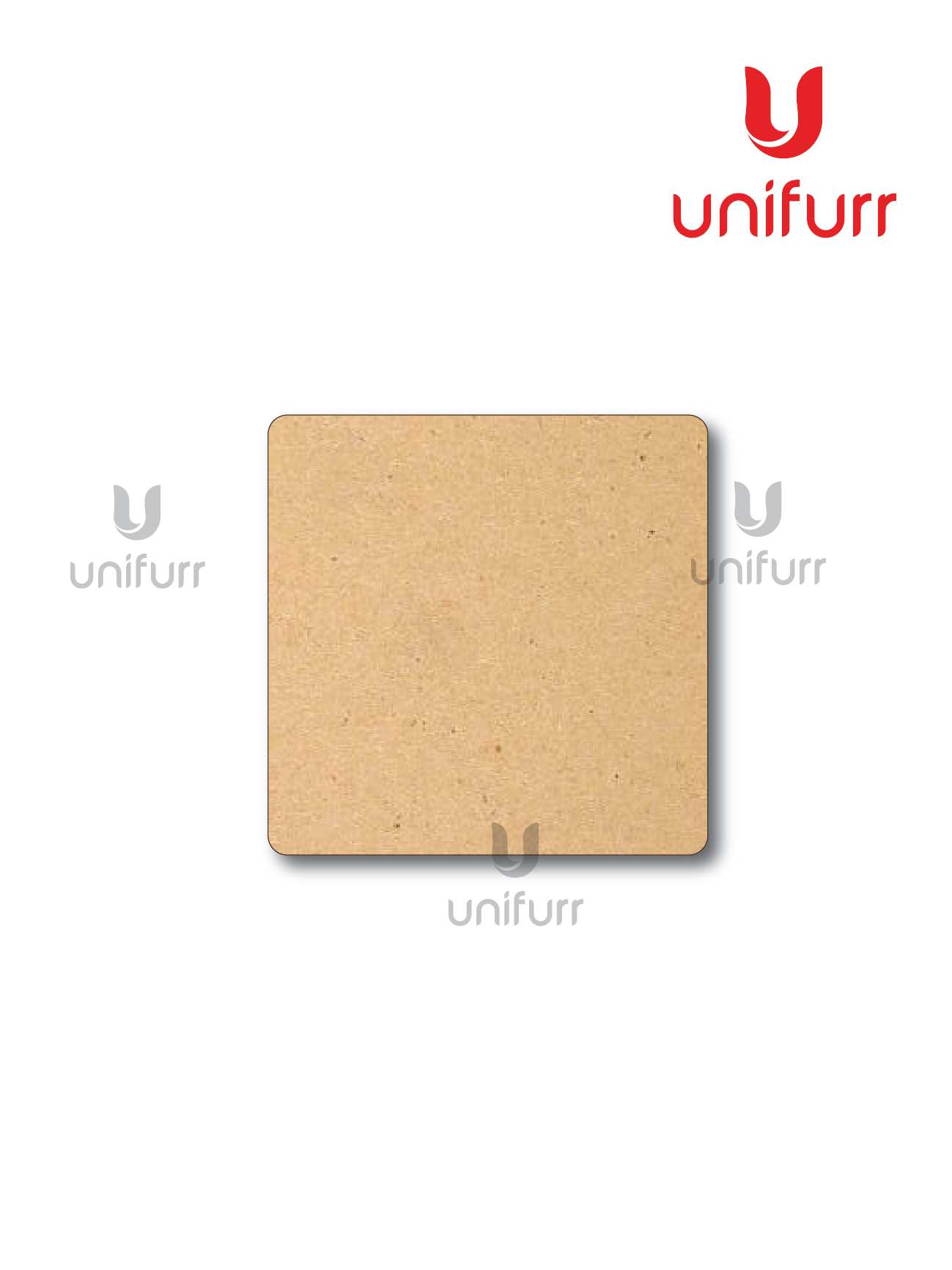 Square Blank MDF Coaster