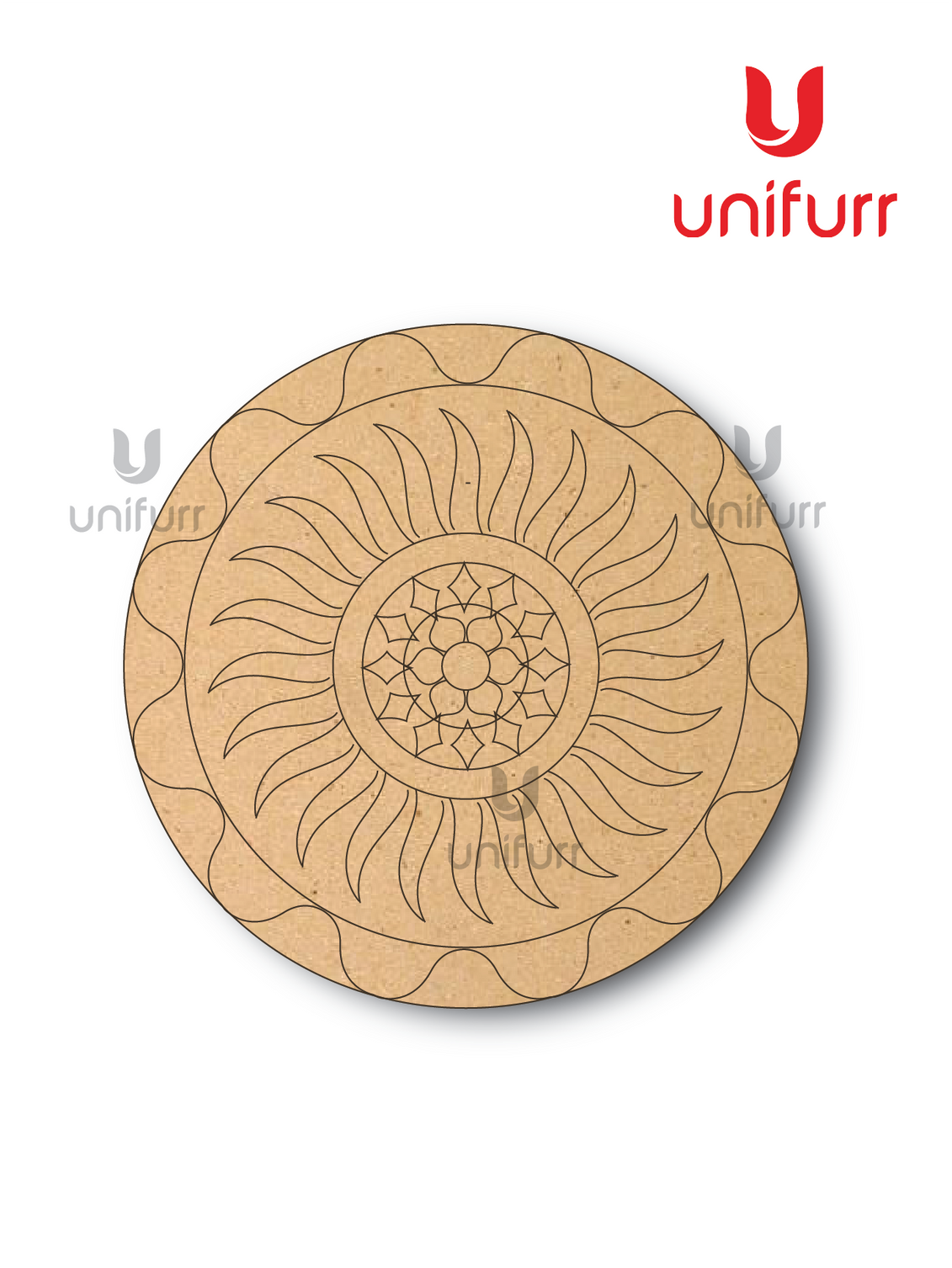 Sun - Lipan Pre-marked MDF
