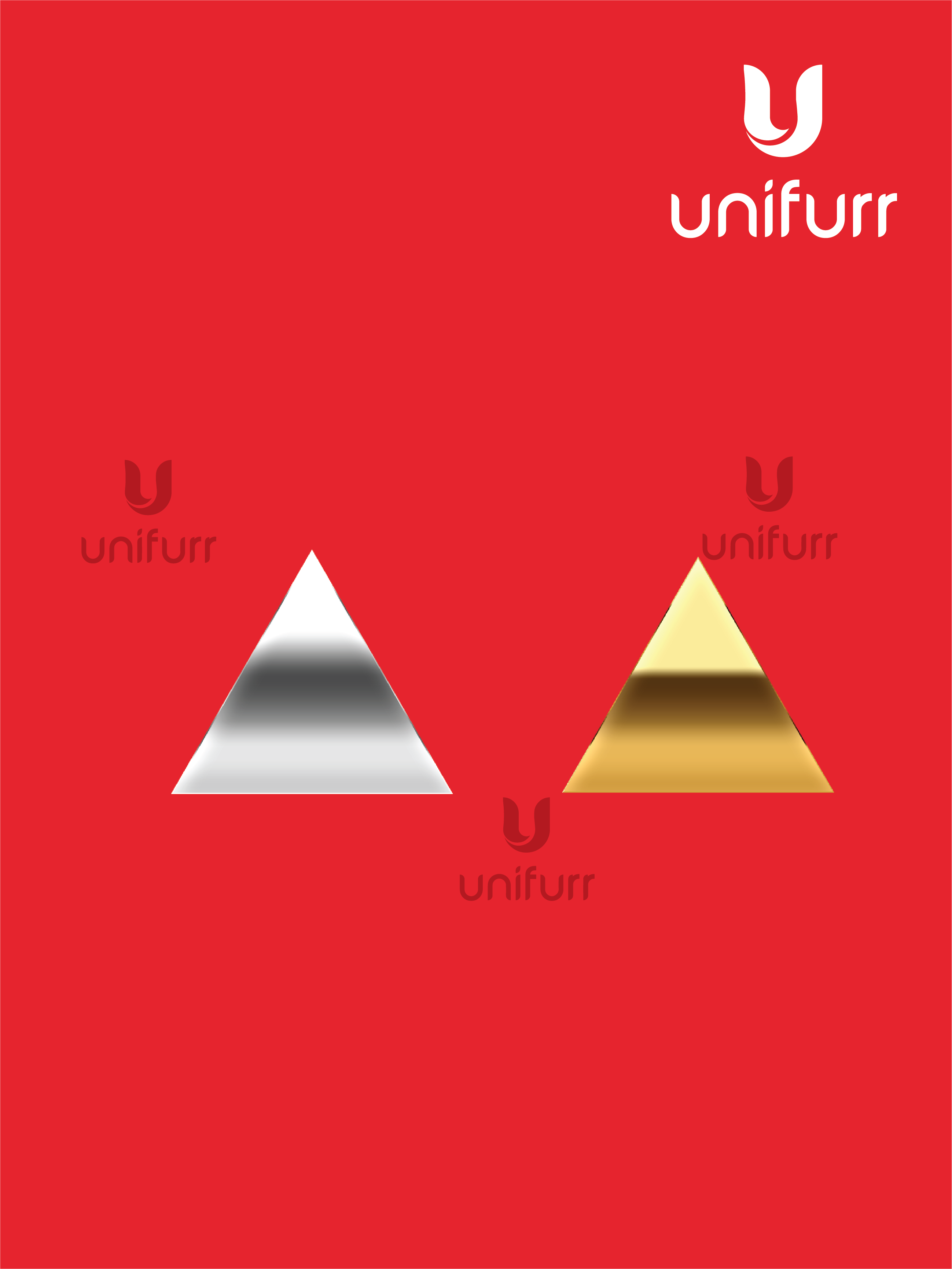 Triangle Acrylic Mirror - 100 Pcs