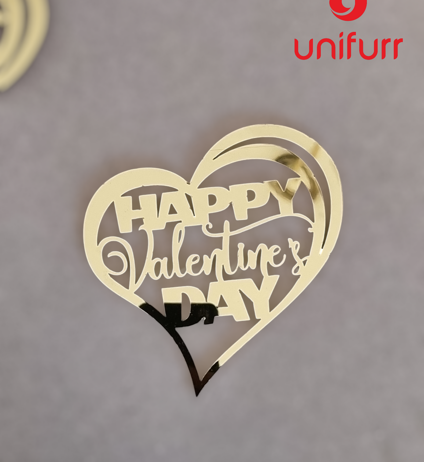 Valentine's Day Acrylic Cutout