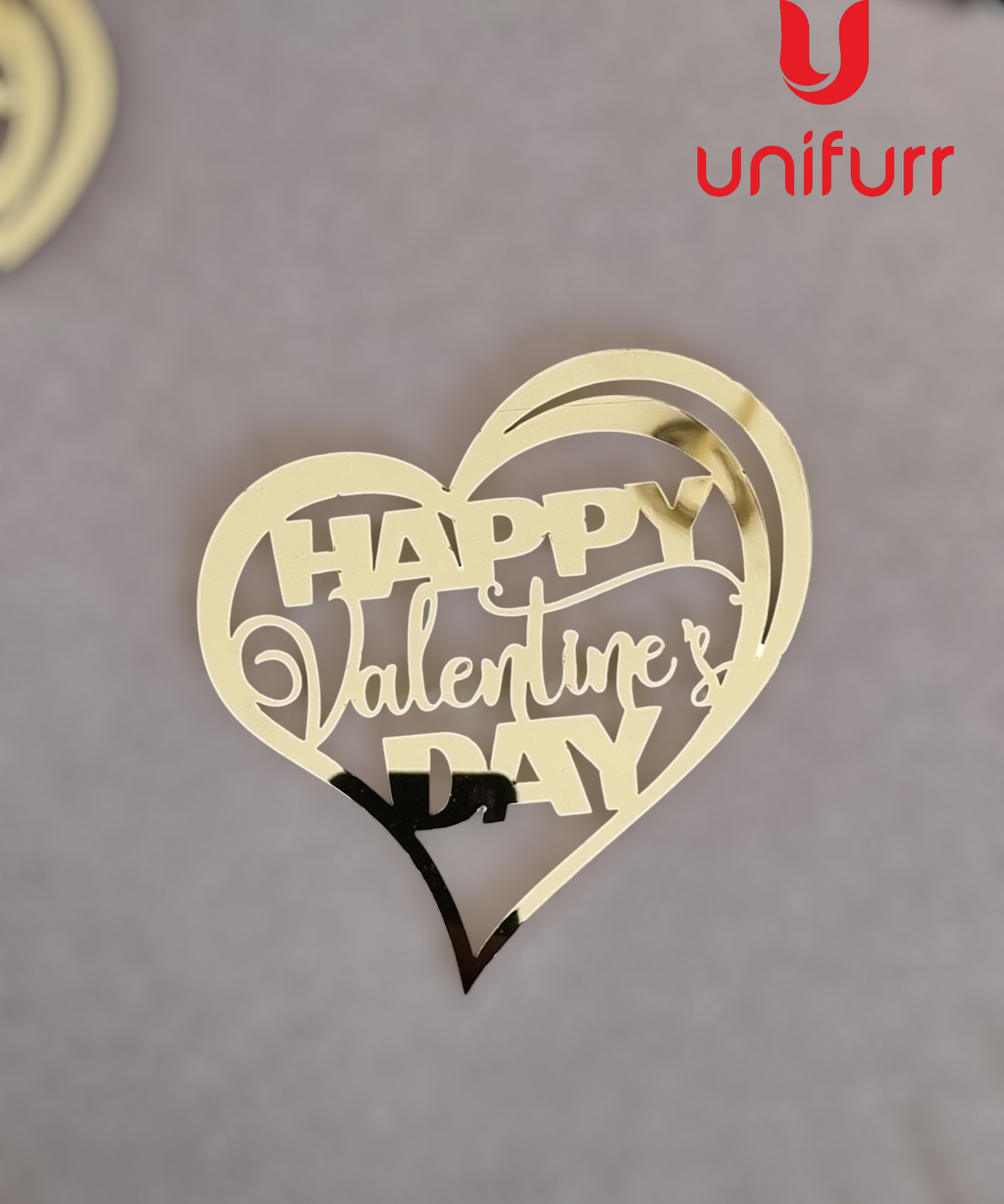 Valentine's Day Acrylic Cutout