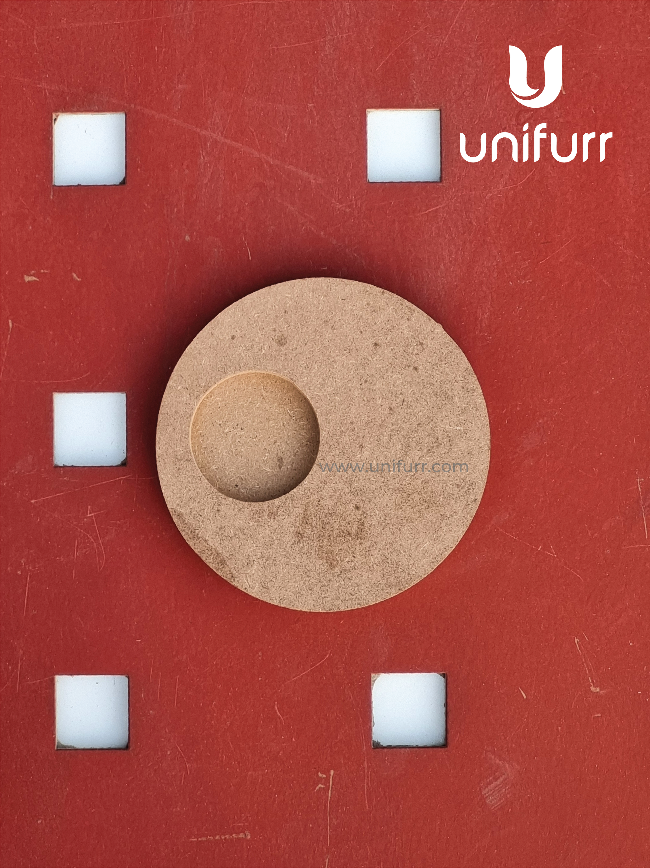 Round 2- 12mm Mdf Tea Light Holder