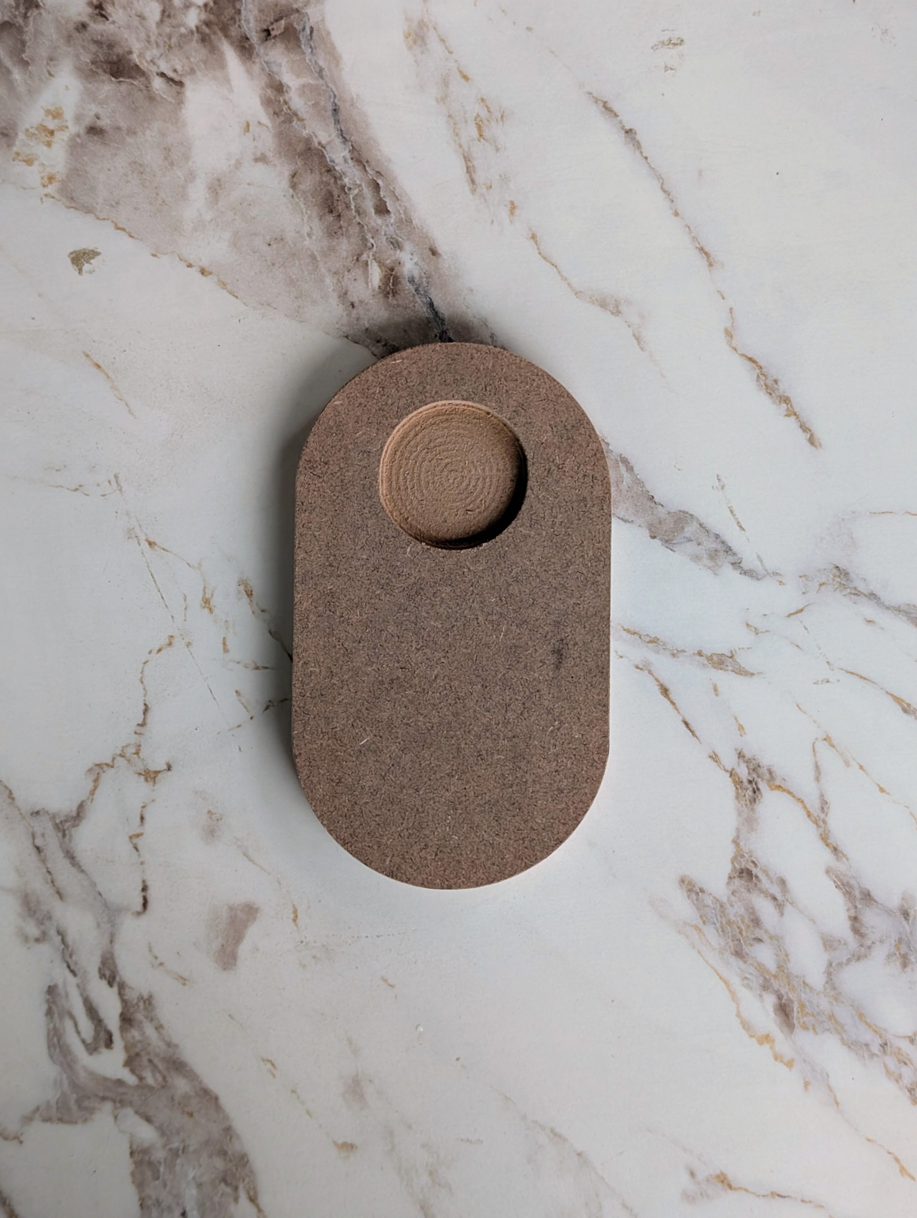Oval 12mm- Mdf Tea Light Candle Holder