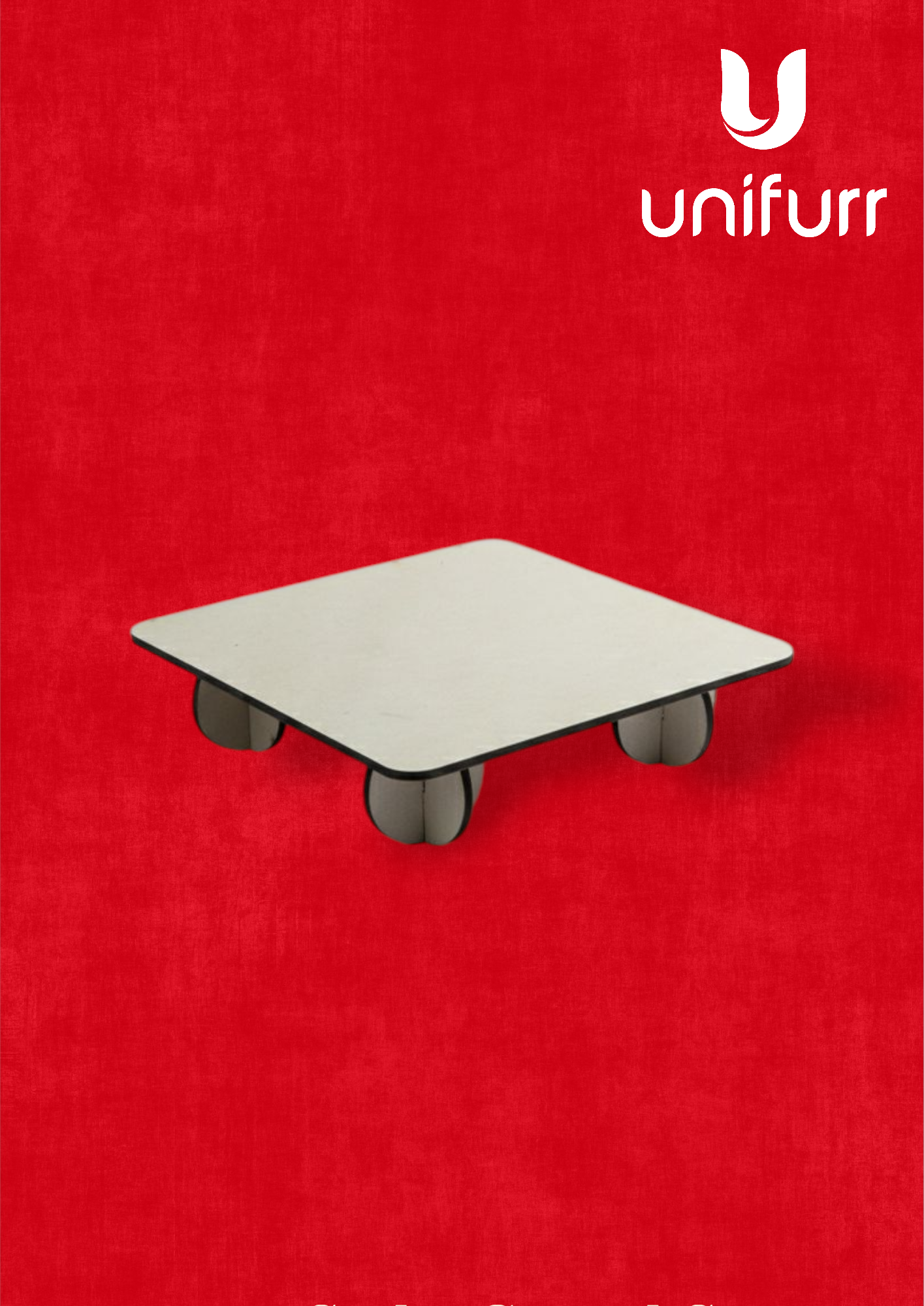 MDF Chowki with Legs